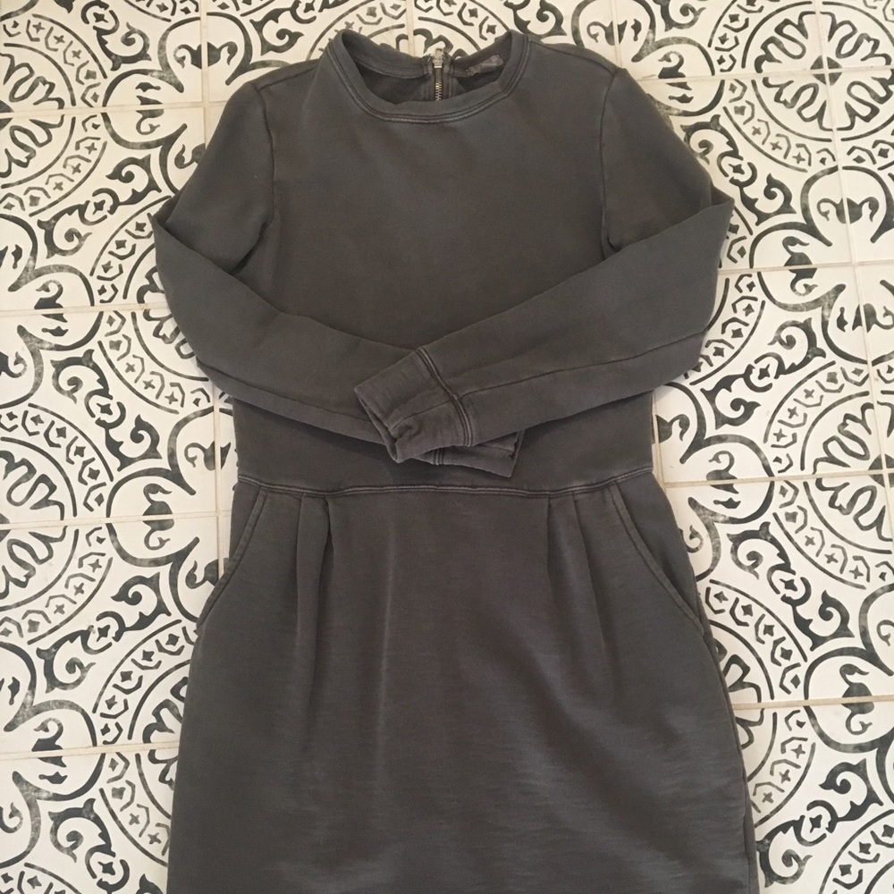 Fall + Winter Dress w/ Pockets + Zipper